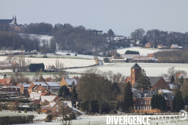 Paysages et villages des Flandres (departement du Nord)