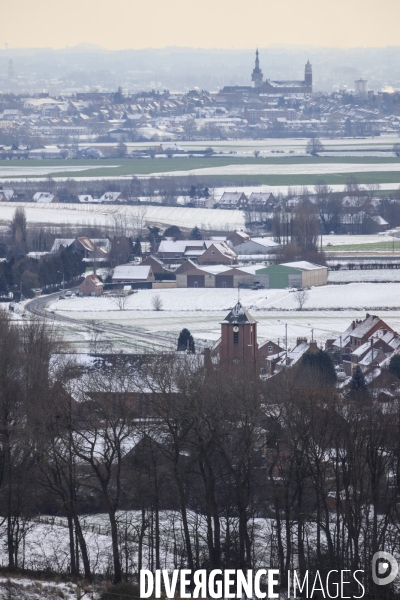 Paysages et villages des Flandres (departement du Nord)