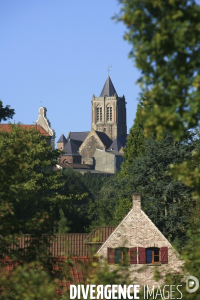 Paysages et villages des Flandres (departement du Nord)