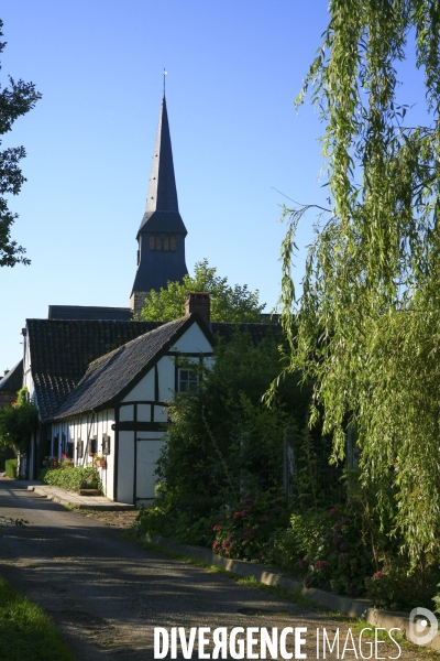 Paysages et villages des Flandres (departement du Nord)