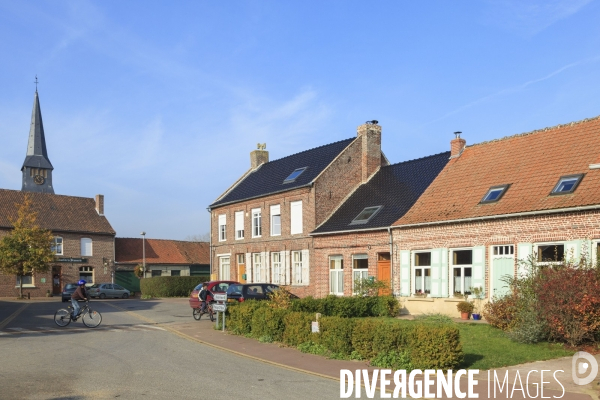 Paysages et villages des Flandres (departement du Nord)