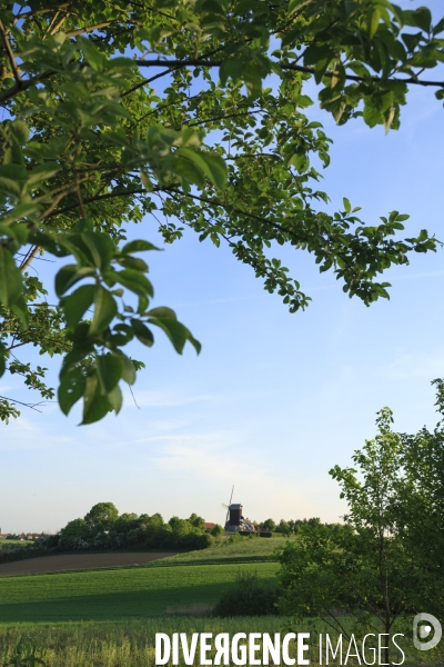 Paysages et villages des Flandres (departement du Nord)