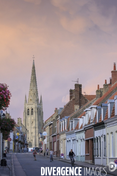 Paysages et villages des Flandres (departement du Nord)