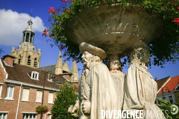 Paysages et villages des Flandres (departement du Nord)