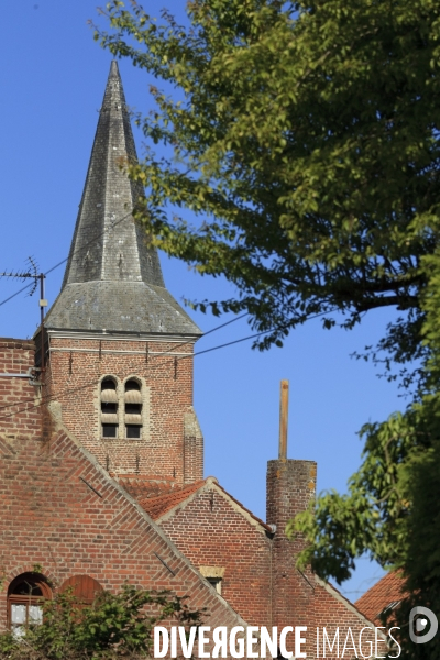 Paysages et villages des Flandres (departement du Nord)