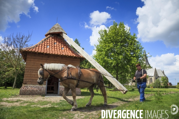 Paysages et villages des Flandres (departement du Nord)