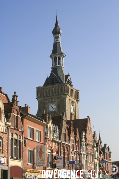 Paysages et villages des Flandres (departement du Nord)