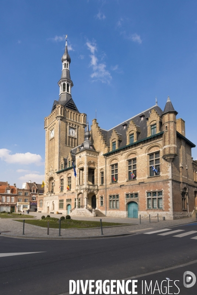 Paysages et villages des Flandres (departement du Nord)