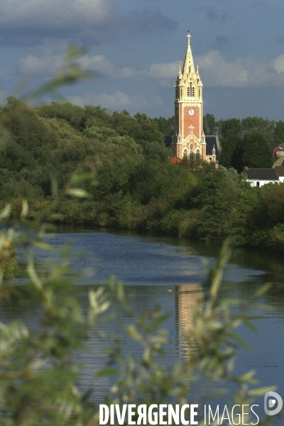 Paysages et villages des Flandres (departement du Nord)