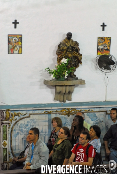 Salvador de BAHIA , quartier du PELOURINHO