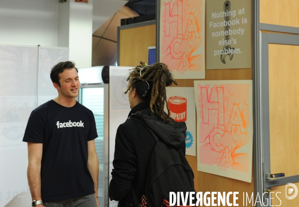 Le Salon des entrepreneurs.Facebook,la sociéte de Mark Zuckerberg propose des solutions numériques pour booster la notoriété des entreprises