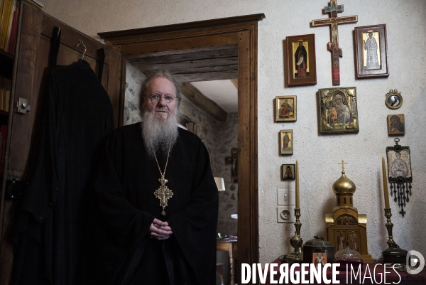 Pere Symeon au monastere Saint-Silouane.