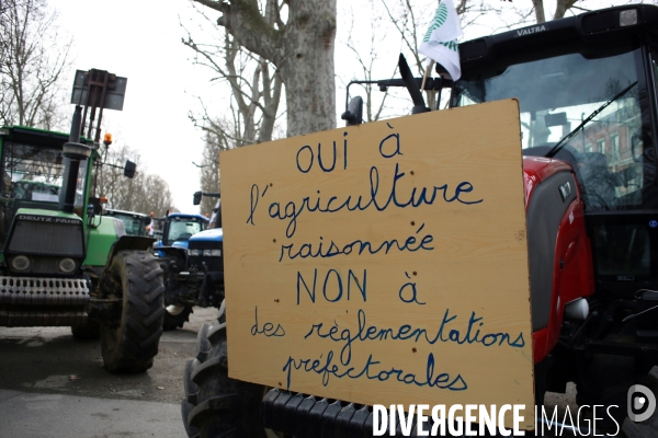 Manifestation FNSEA contre la directive nitrates