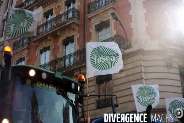 Manifestation FNSEA contre la directive nitrates