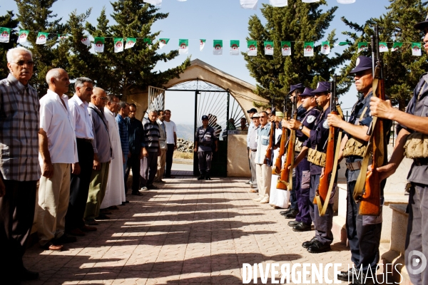 Commémoration des 50 ans de l indépendance de Algérie le , le 5 juillet 2012 à M cisna en Kabylie.