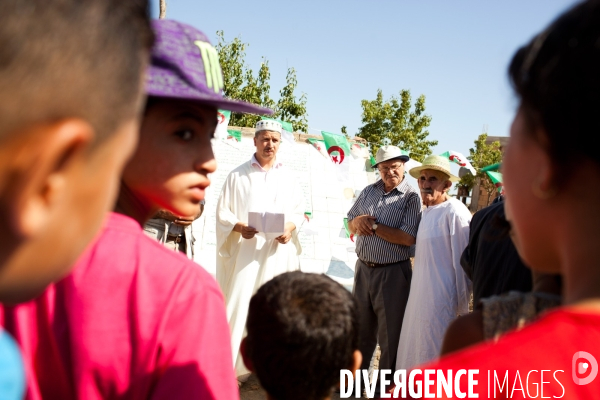 Commémoration des 50 ans de l indépendance de Algérie le , le 5 juillet 2012 à M cisna en Kabylie.