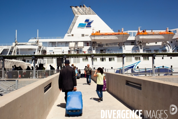Traversée Marseille-Bejaia sur le bateau Tariq Ben Ziad.
