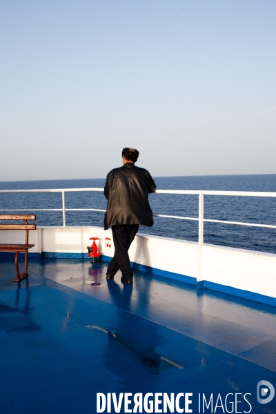 Traversée Marseille-Bejaia sur le bateau Tariq Ben Ziad.