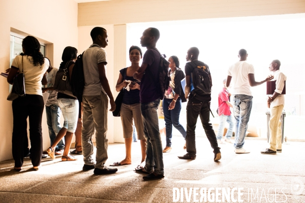 Campus universitaire Félix Houphouët Boigny à Abidjan