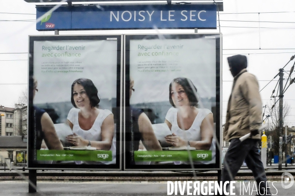 Dans le RER à Paris