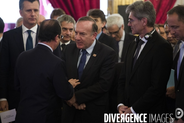 Elysee : Conseil strategique de l attractivite.