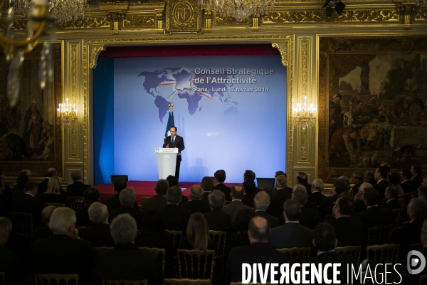 Elysee : Conseil strategique de l attractivite.