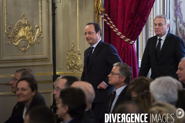 Elysee : Conseil strategique de l attractivite.