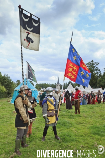 Bataille d Azincourt, le 25 octobre 1415.