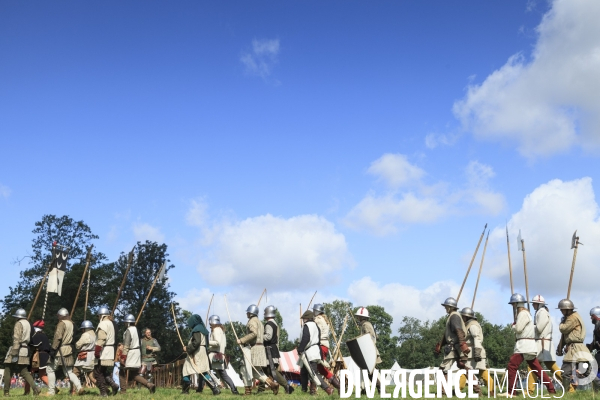 Bataille d Azincourt, le 25 octobre 1415.