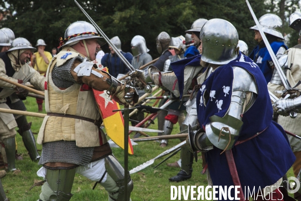 Bataille d Azincourt, le 25 octobre 1415.