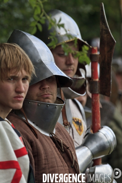 Bataille d Azincourt, le 25 octobre 1415.