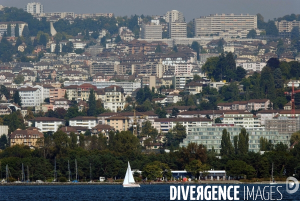 SUISSE : Les bords du Lac LEMAN