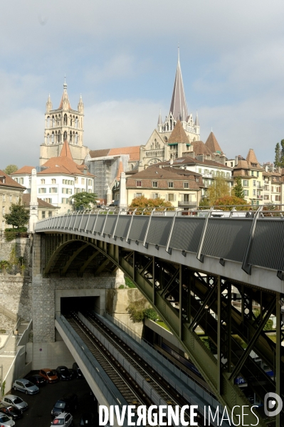 SUISSE : Les bords du Lac LEMAN