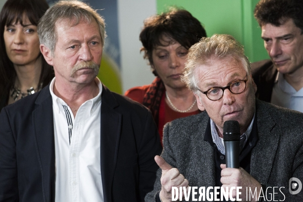 Candidats EELV aux elections europeennes.