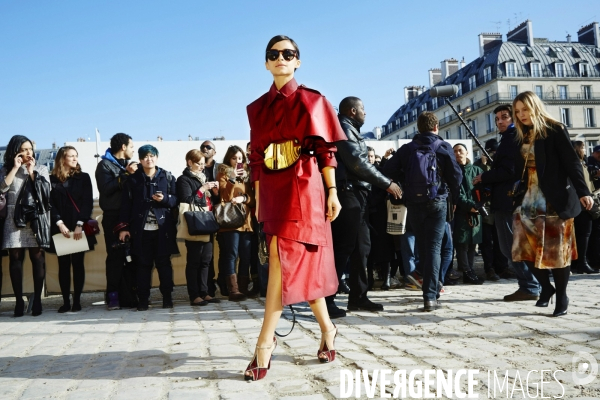 Fashion week defile vuitton mars 2014