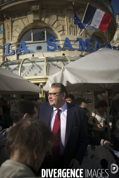 Meeting Mennucci Vieux port