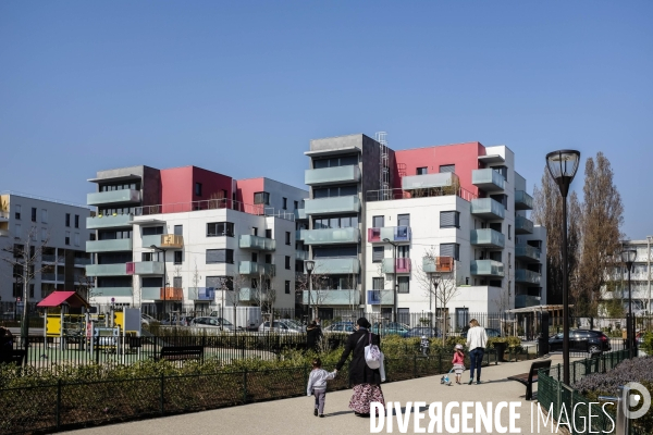 Logements sociaux, cité Balzac, Vitry-sur-Seine