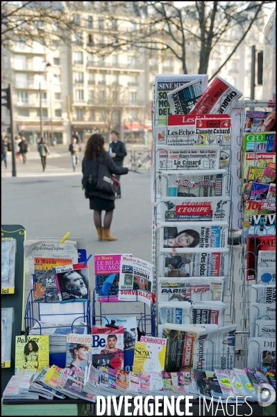 Kiosque à journaux