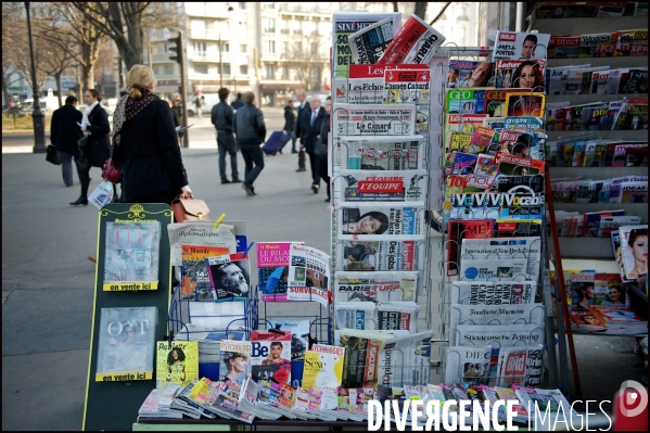 Kiosque à journaux