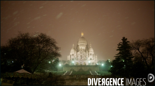 Paris sous la neige