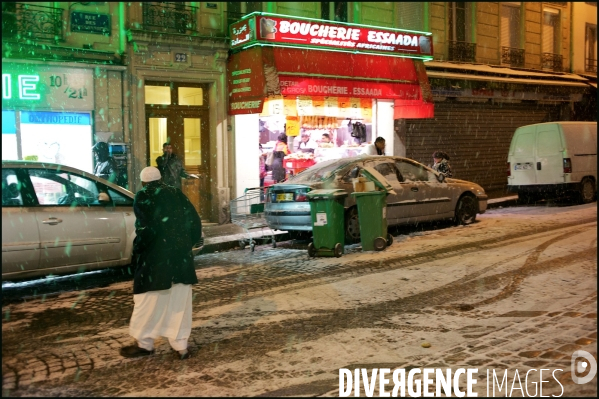 Paris sous la neige