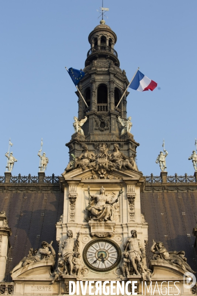 Illustration hôtel de ville de Paris