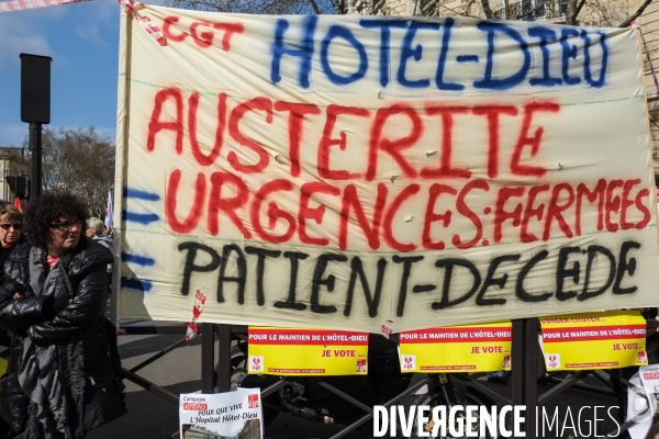 Manifestation contre le pacte de responsabilité, Paris