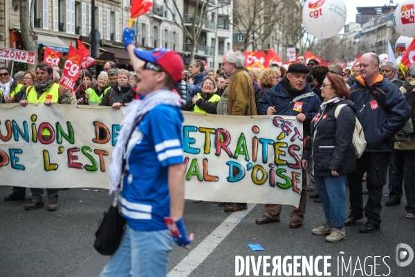 Manifestation contre le pacte de responsabilité, Paris