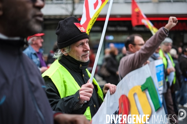 Manifestation contre le pacte de responsabilité, Paris