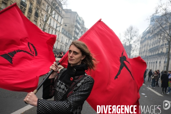 Manifestation contre le pacte de responsabilité, Paris