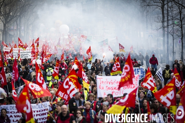 Manifestation  non au Pacte de Responsabilité  