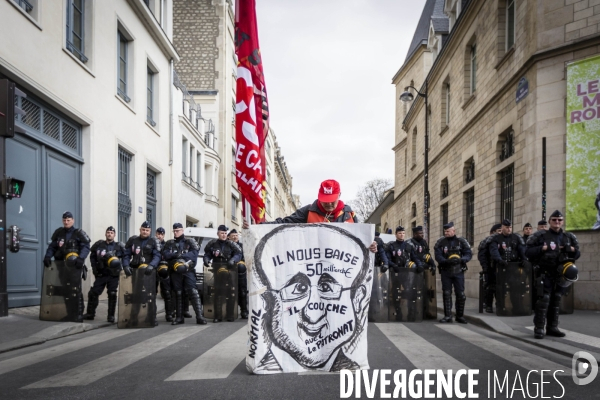 Manifestation  non au Pacte de Responsabilité  