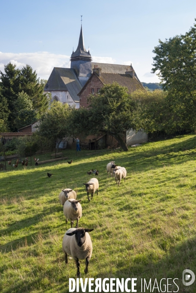 Paysages et villages du Pays des 7 Vallees (Pas de Calais)