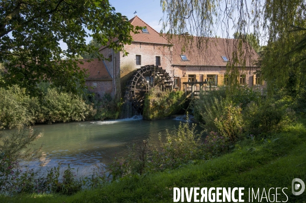Paysages et villages du Pays des 7 Vallees (Pas de Calais)